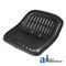 A & I Products Seat, No Suspension, 19" Pan, Steel, 7" Spacing, BLACK VINYL 4.1" x3.1" x3.9" A-CS668-1V - alternate 3